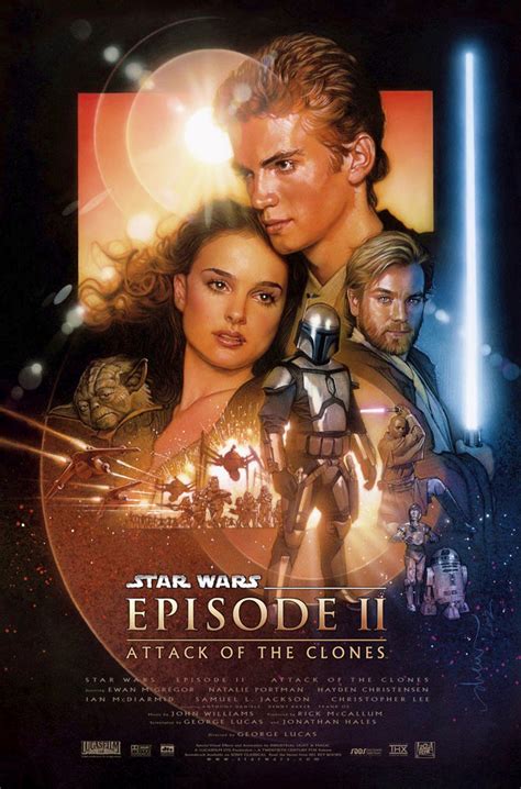 watch attack of the clones in theaters|attack of clones cast.